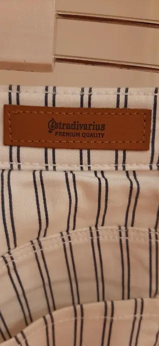 Pantalón rayas mujer