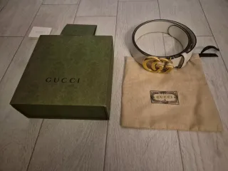Cintura Gucci Oro Bianco