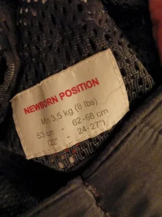 BabyBjörn One - Mochila Portabebés Negra