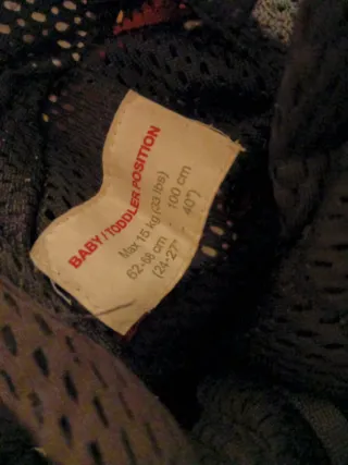 BabyBjörn One - Mochila Portabebés Negra