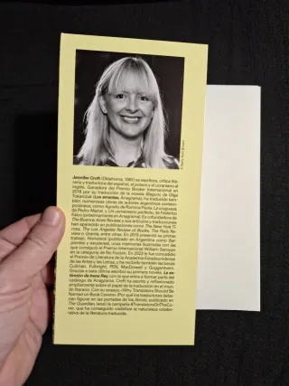 Jennifer Croft. La extinción de Irena Rey