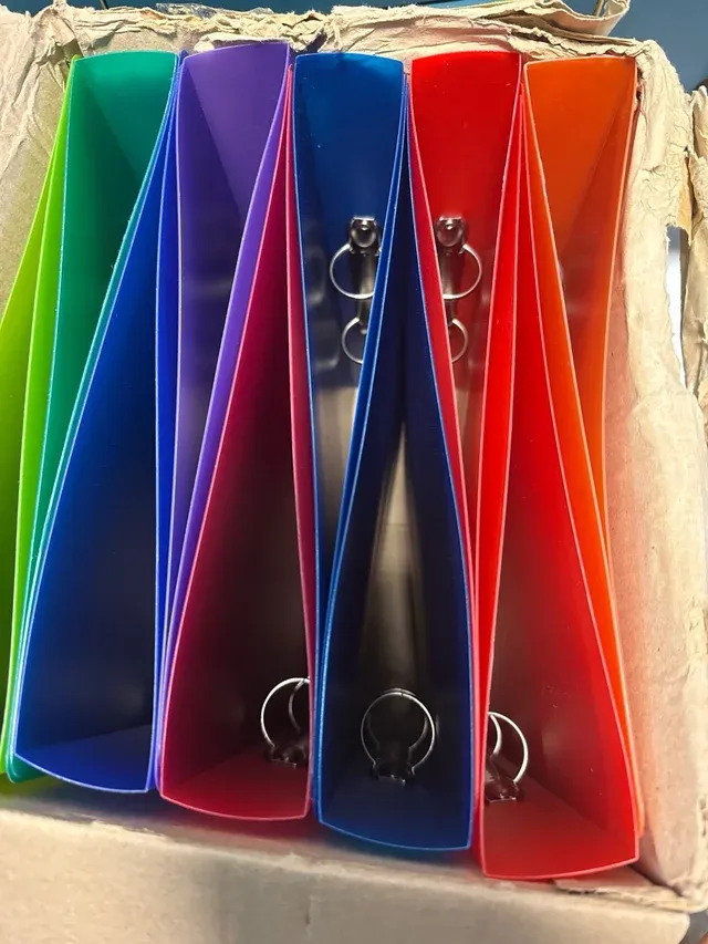 Carpeta 2 anillas tapa blanda