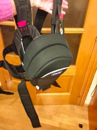 Mochila Portabebés Chicco Negra