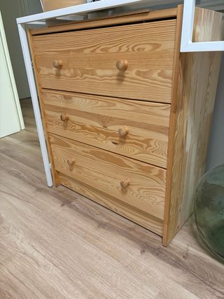 x2 Cómodas Pino Ikea 62x70x30 cm