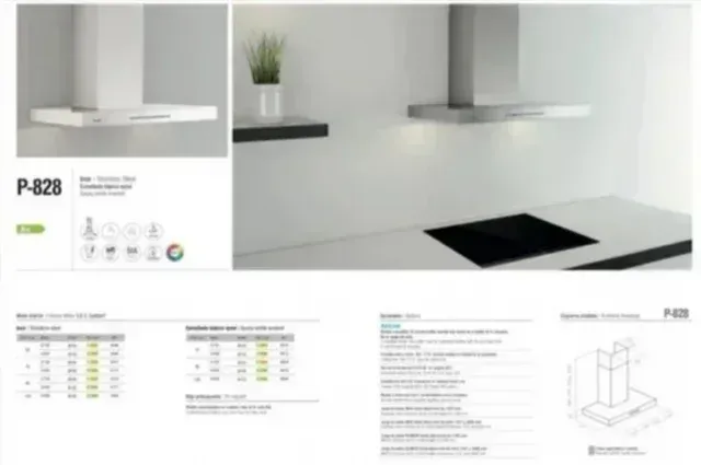 CAMPANA PANDO P828 de 120cm