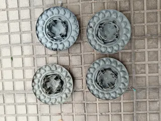 4 Tapas Llantas BMW R15 Plástico RZ4