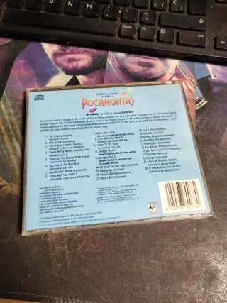 Banda Sonora Original Pocahontas Disney CD