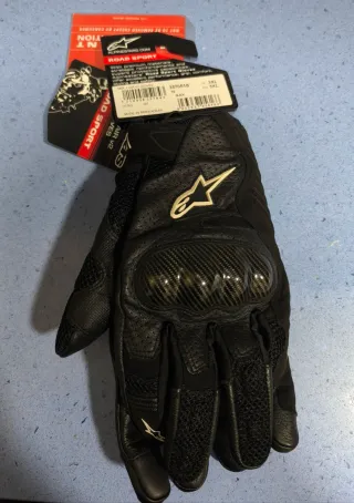 Guantes Alpinestars SMX-1 AIR V2 Talla 3XL Negros