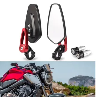 Espejos Retrovisores Moto Rojos