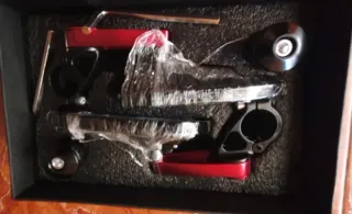 Espejos Retrovisores Moto Rojos