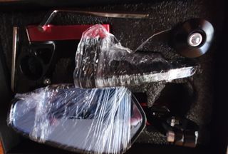 Espejos Retrovisores Moto Rojos