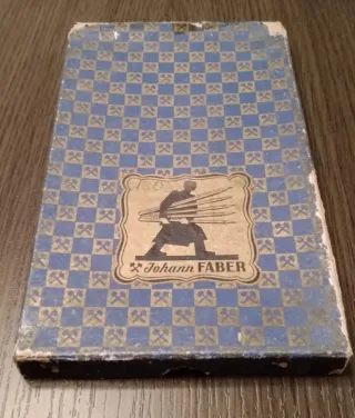 Antiguo Estuche Escolar JOHANN FABER