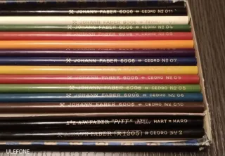 Antiguo Estuche Escolar JOHANN FABER