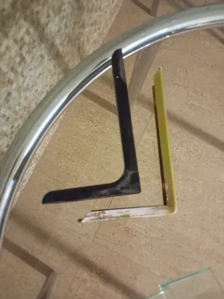 Escuadras con embellecedor