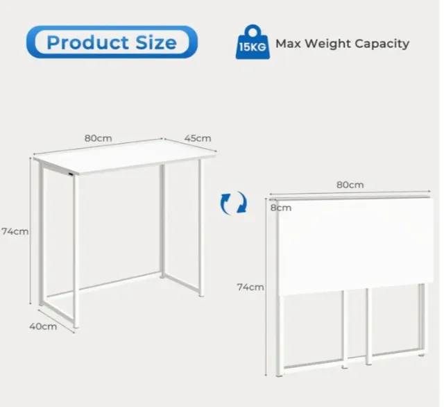 Mesa plegable escritorio/cocina