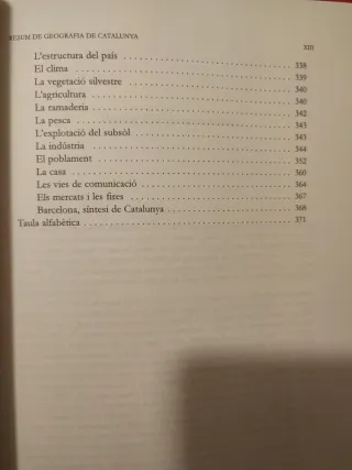 "Resum de Geografia de Catalunya" de Pau Vila.