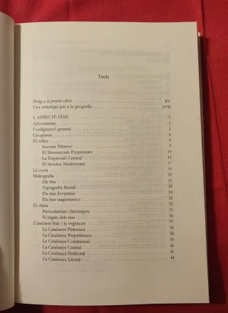 "Resum de Geografia de Catalunya" de Pau Vila.