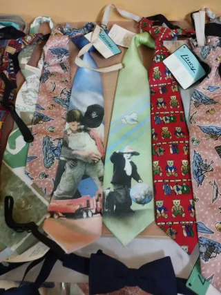 Lote corbatas infantiles