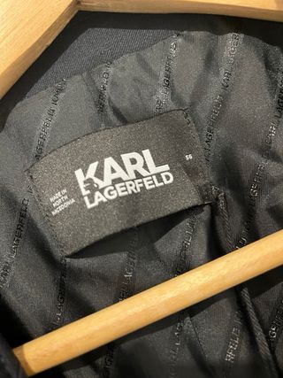 Chaqueta Karl Lagerfeld T56 Negra