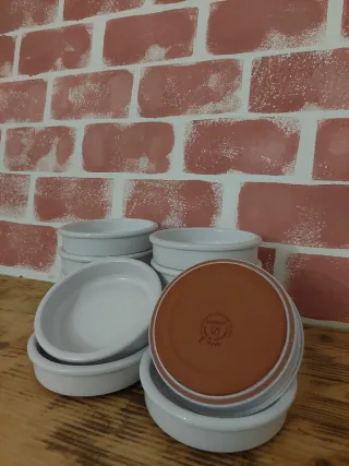 Set 12 Ciotoline Ceramica Terracotta