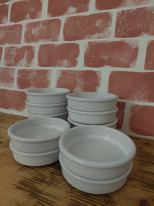 Set 12 Ciotoline Ceramica Terracotta