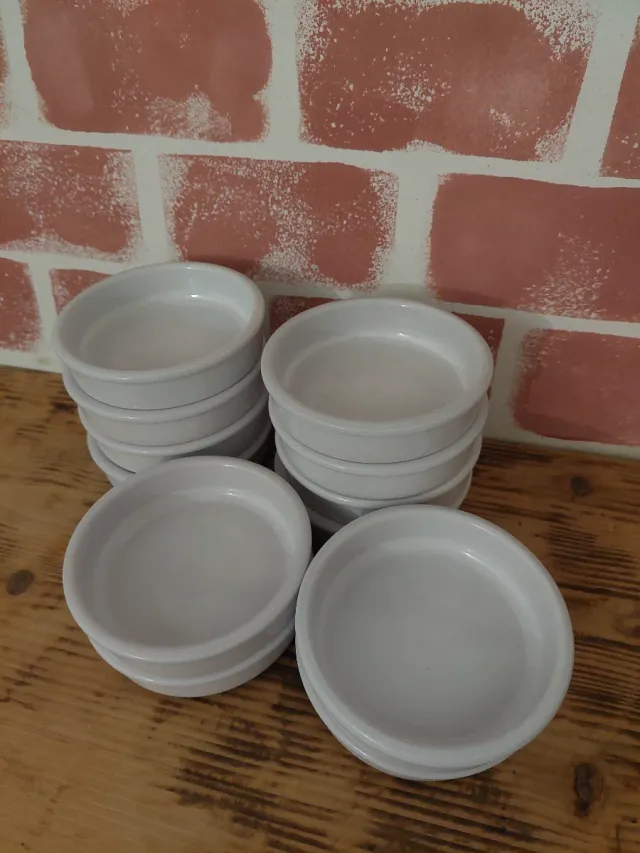 Set 12 Ciotoline Ceramica Terracotta