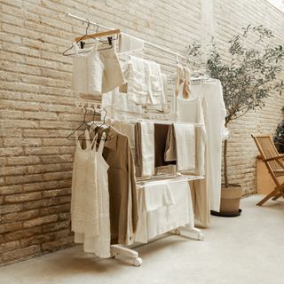 Tendedero Vertical Fold Care XXL Blanco