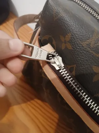 Bolso Louis Vuitton Monogram Marrón y Beige