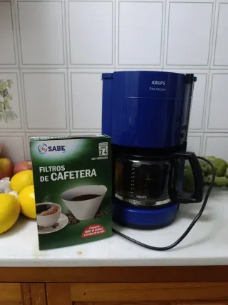 Cafetera Krups Pro Aroma Azul