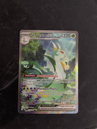 Carta Pokémon Serperior EX 164/080