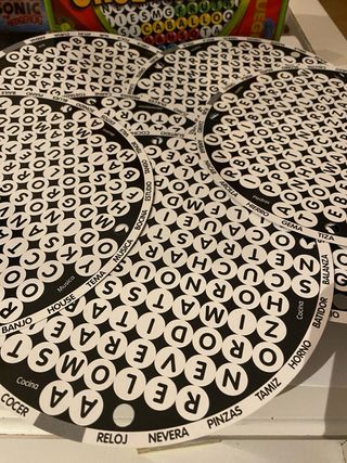 Sopa de Letras Cruzaletras juego de mesa