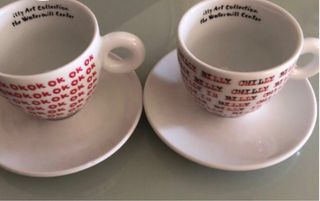 Tazas y platillos Illy Art Collection