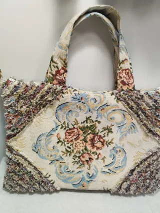 Bolso para ordenador portátil,estilo tapiz floral