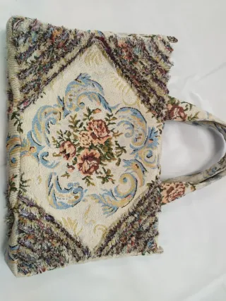 Bolso para ordenador portátil,estilo tapiz floral