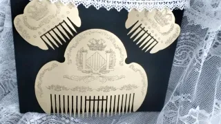 Peinetas Falleras oro viejo Adulta