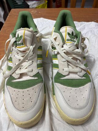 Adidas Scarpe Verdi e Bianche