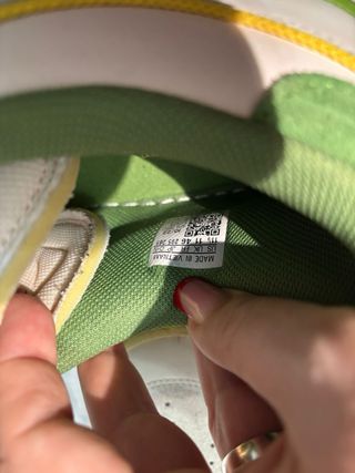 Adidas Scarpe Verdi e Bianche