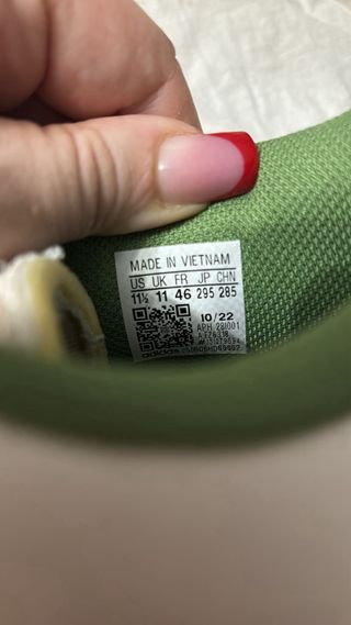 Adidas Scarpe Verdi e Bianche