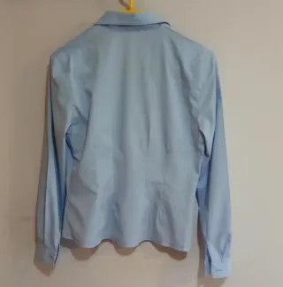 Camisa vintage F. Tapia azul mujer