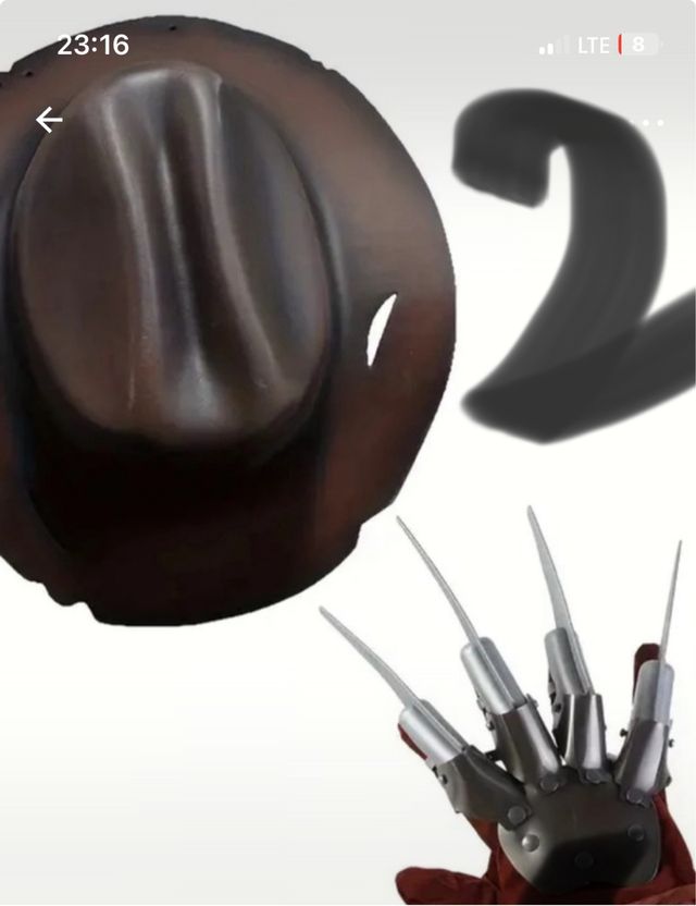 Pack Guante y Sombrero Freddy