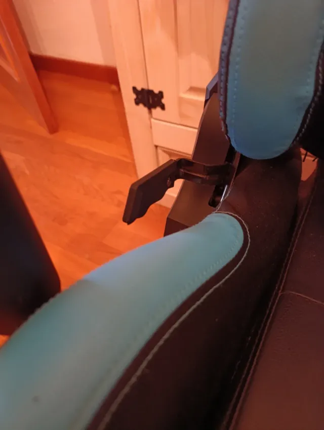 Silla Gaming Negra y Azul