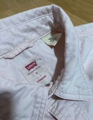 Camisa Levi's caballero rosa claro