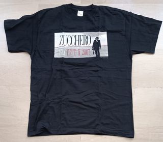 T-Shirt maglietta Zucchero Fornaciari Fly World To