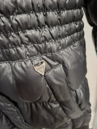 Abrigo Guess Negro Mujer