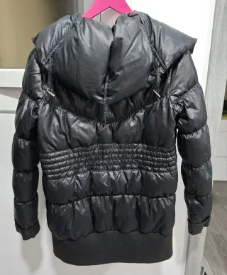 Abrigo Guess Negro Mujer