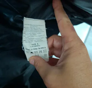 Abrigo Guess Negro Mujer