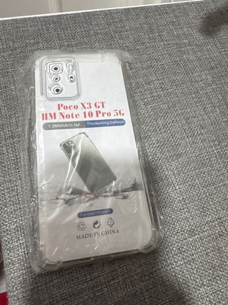 Custodia protettiva trasparente per Poco X3 GT / HM Note 10 Pro 5G