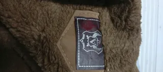 Chaqueta de hombre de ante