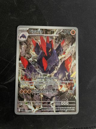 Carta Pokémon Gigalith (WHT 129)