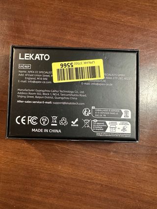 Micrófono Inalámbrico LEKATO MW-1. 2 Transmisores